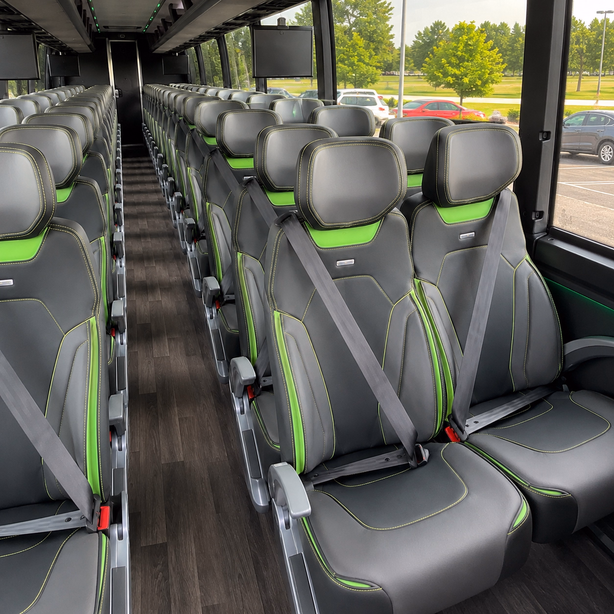 littleton charter bus interior