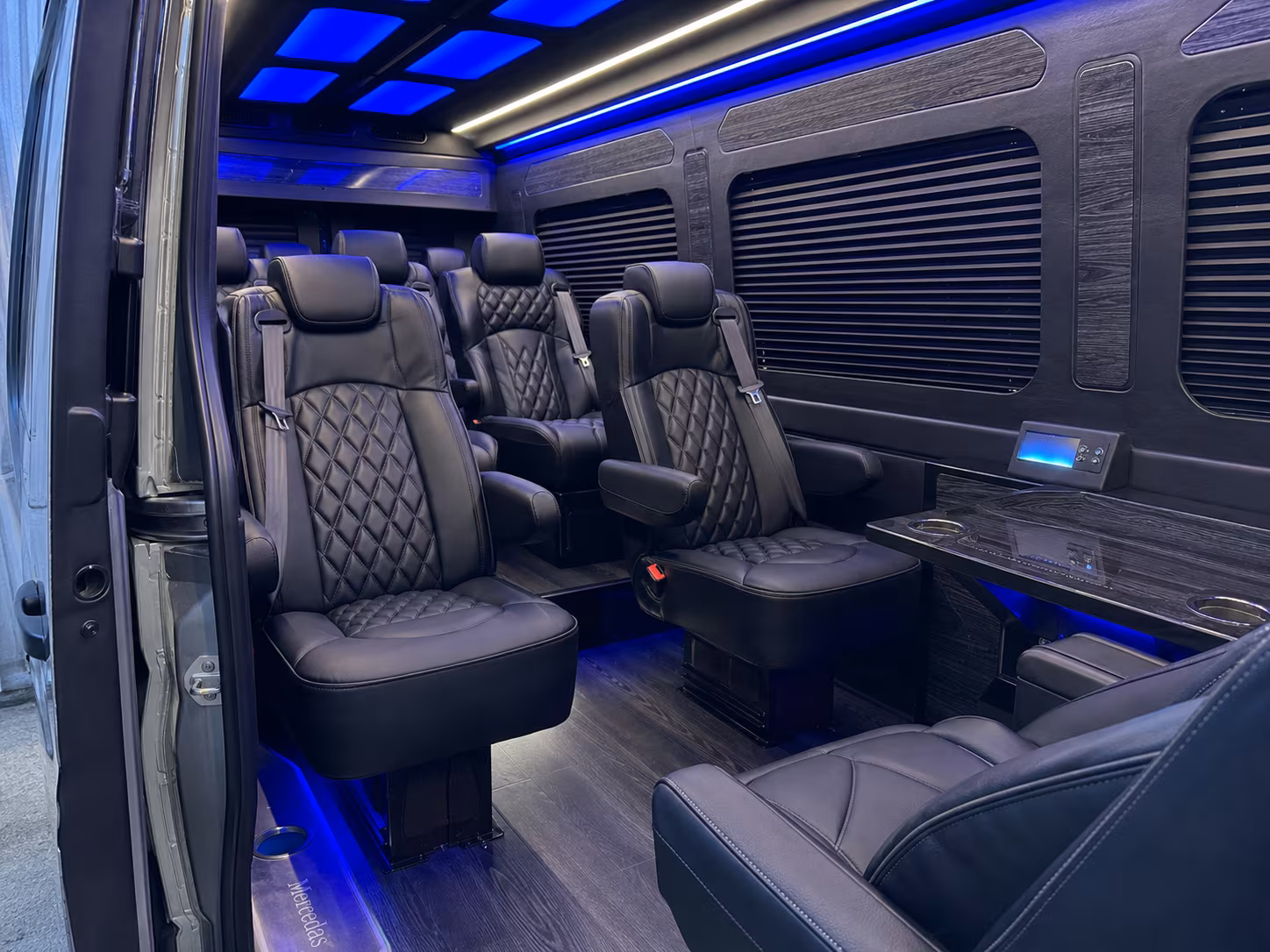 sprinter van transportation for groups and events across littleton
